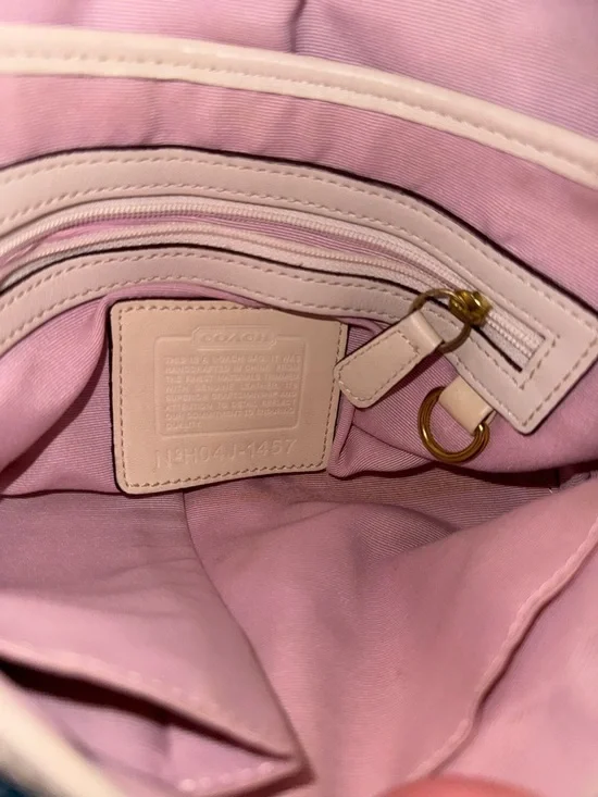 Coach Mini Soho pink and white y2k purse - Picture 15 of 16